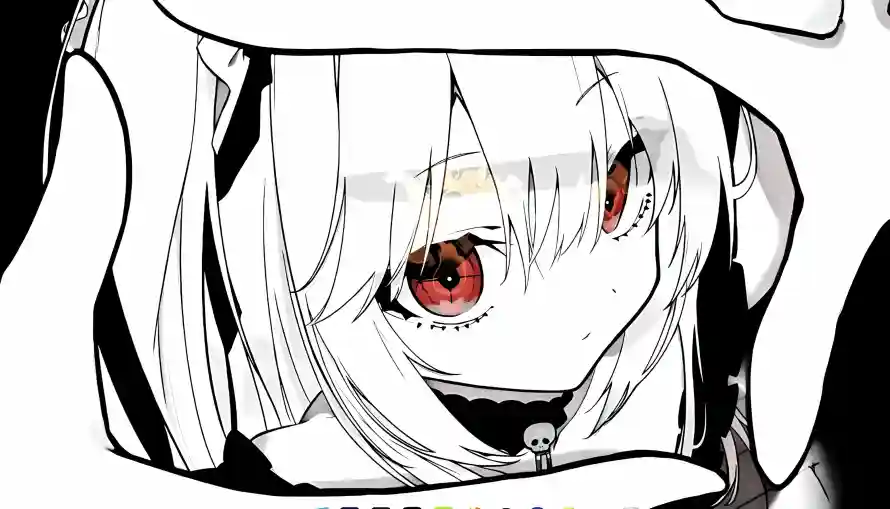 4k手绘壁纸 - 红瞳 - 二次元 - 创可贴「哲风壁纸」