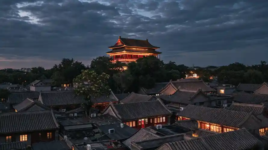 4k北京壁纸 - 夜空 - 夜色 - 好看「哲风壁纸」