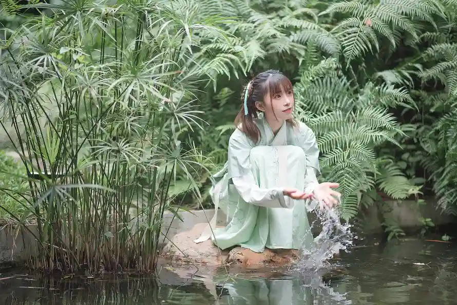 4k写真壁纸 - 少女 - 户外 - 汉服「哲风壁纸」