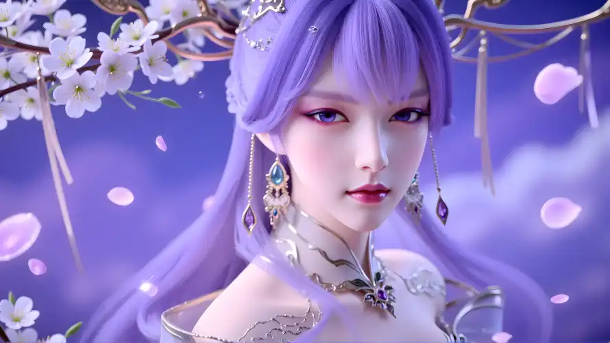 6k仙气壁纸-女反派壁纸和古风-3D动画免费下载「哲风壁纸」