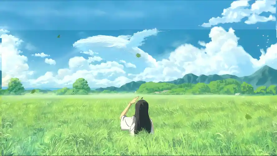 4k卡通壁纸 - 夏天 - 少女 - 日系「哲风壁纸」