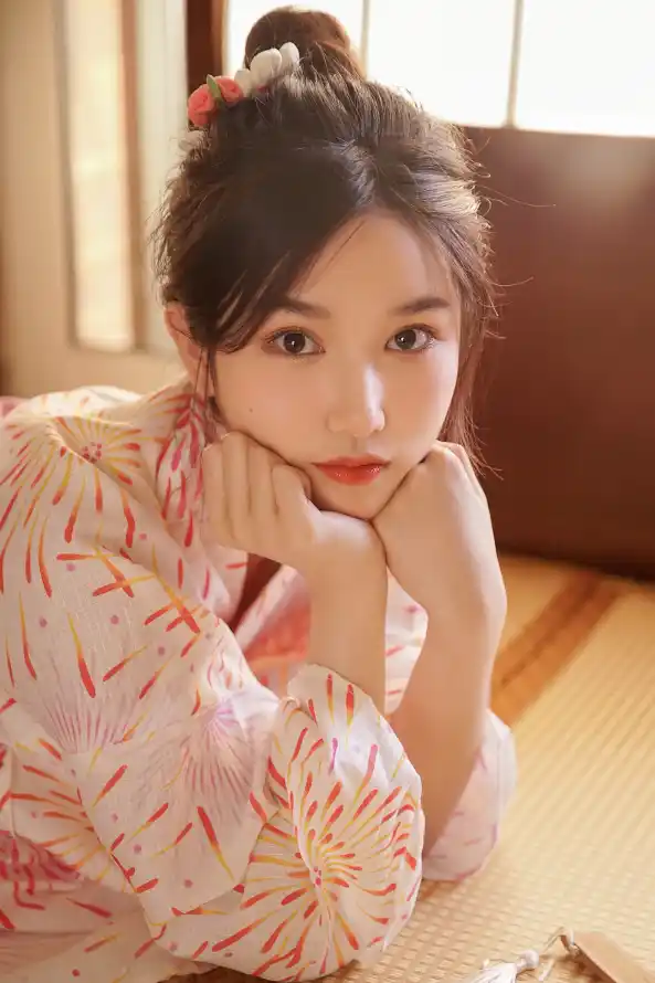4k和服壁纸 - 室内 - 少女 - 居家「哲风壁纸」
