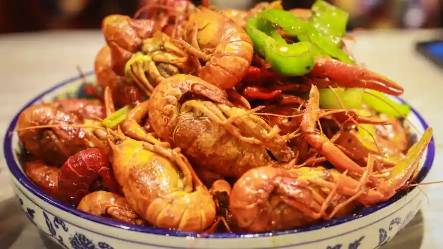 4k夜宵壁纸-小龙虾 - 食物-壁纸推荐「哲风壁纸」