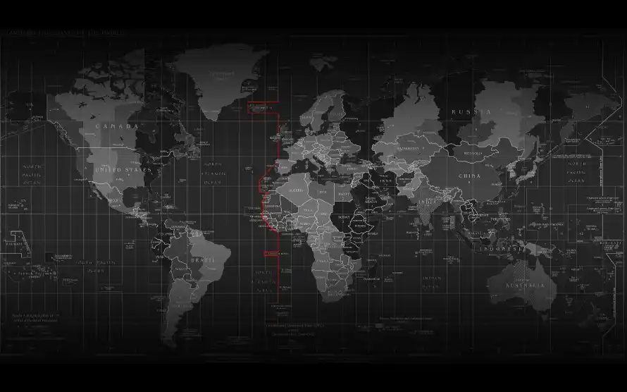 3k世界壁纸-世界地图与简约-壁纸推荐「哲风壁纸」