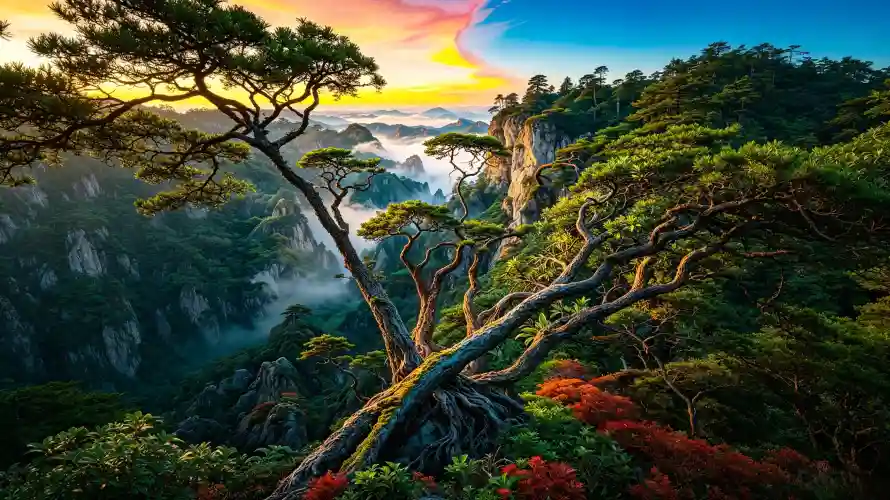 4k云海壁纸 - 图片 - 好看 - 山峰「哲风壁纸」