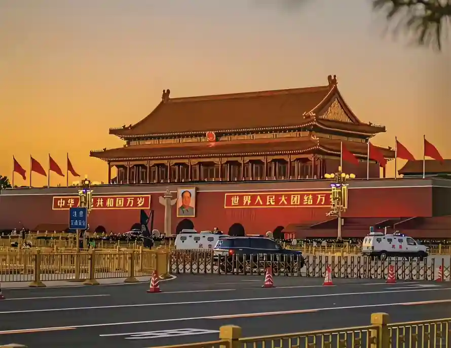 4k北京壁纸 - 地标 - 爱国 - 红旗「哲风壁纸」