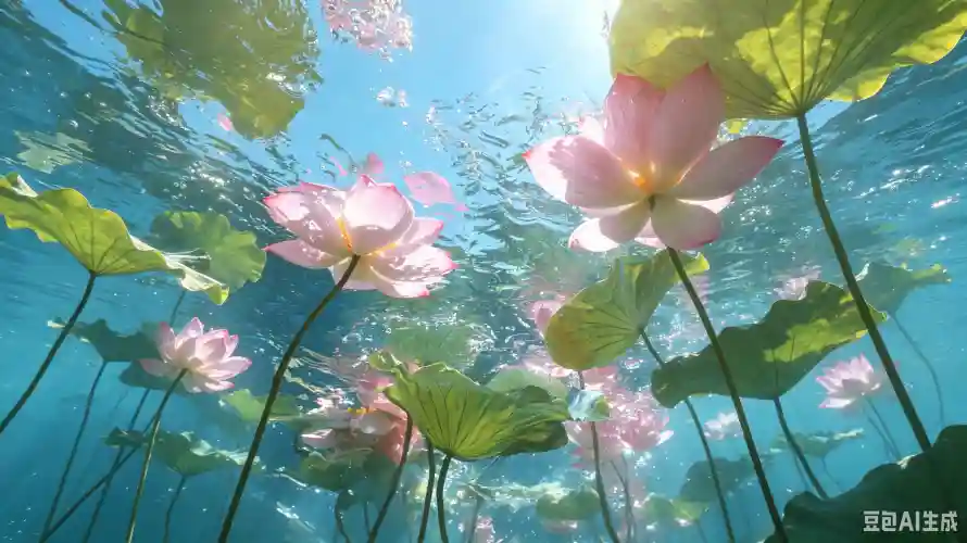 4k图片壁纸 - 夏日 - 好看 - 水下「哲风壁纸」