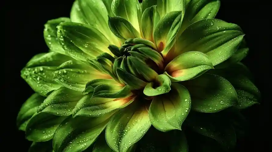 4k图片壁纸 - 好看 - 植物 - 水珠「哲风壁纸」