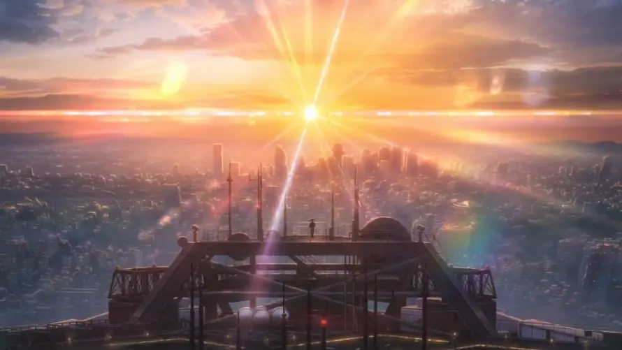 4k云彩壁纸 - 光晕 - 城市 - 天空「哲风壁纸」