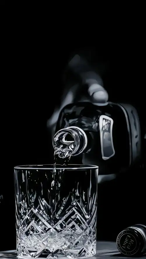 4k休闲壁纸 - 倒酒 - 品酒 - 洋酒「哲风壁纸」