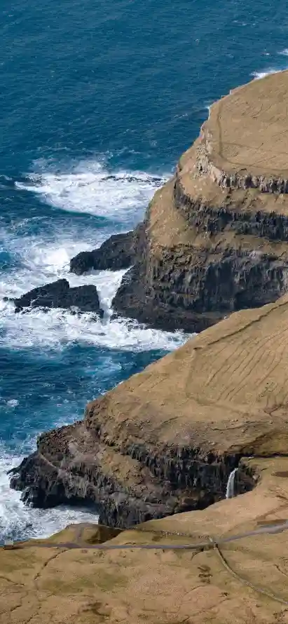 4k悬崖壁纸 - 断崖 - 海岸 - 海洋「哲风壁纸」