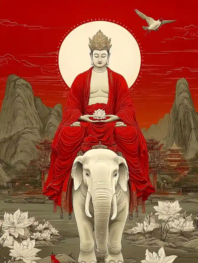 4k佛教壁纸 - 古风 - 国风 - 山水「哲风壁纸」
