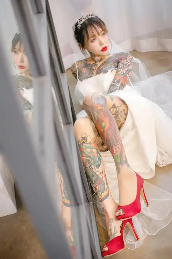 4k人像壁纸 - 写真 - 头纱 - 婚纱「哲风壁纸」