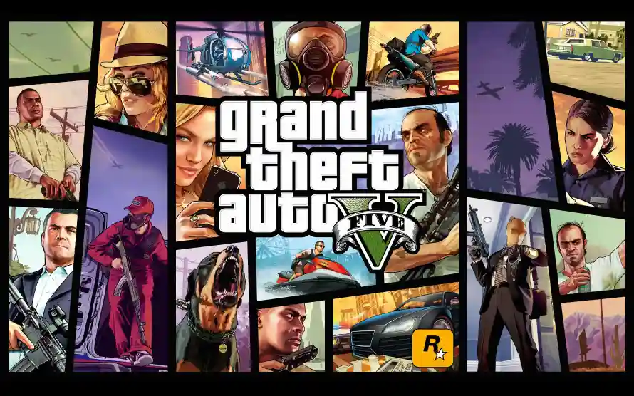 3kR星壁纸-摩托艇和崔佛-GTA5壁纸推荐「哲风壁纸」