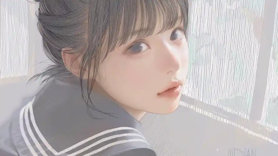 4kjk壁纸 - 制服 - 少女 - 插画「哲风壁纸」 4kjk壁纸 - 制服 - 少女 - 插画「哲风壁纸」