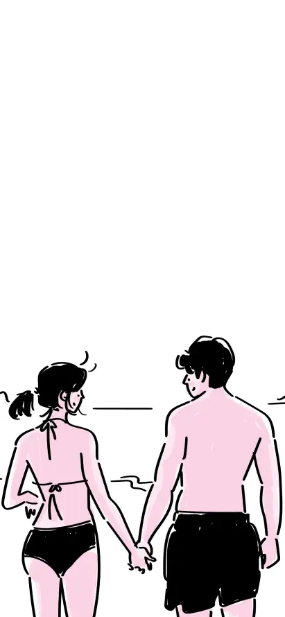 4k夏日壁纸 - 女性 - 度假 - 情侣「哲风壁纸」