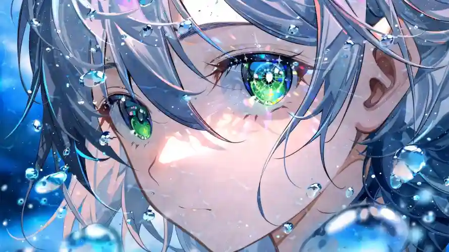 4k少女壁纸 - 插画 - 绿瞳 - 银发「哲风壁纸」 4k少女壁纸 - 插画 - 绿瞳 - 银发「哲风壁纸」
