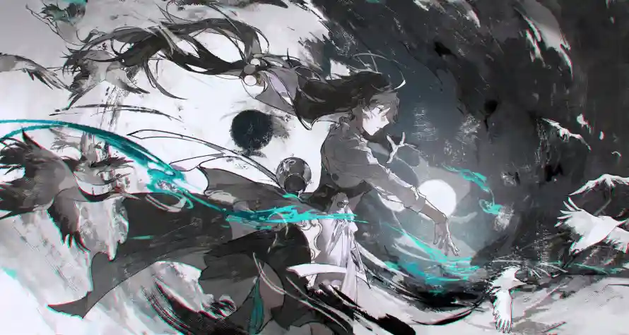 4k动漫壁纸 - 国风 - 战斗 - 鸣潮「哲风壁纸」