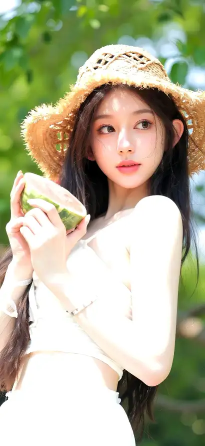 4k写真壁纸 - 夏日 - 性感 - 户外「哲风壁纸」