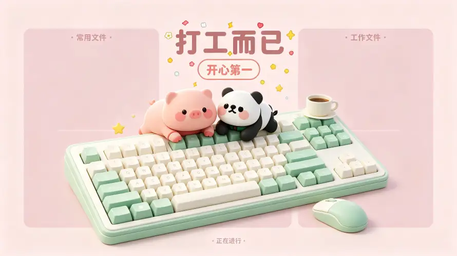 3k3D壁纸-分区桌面和键盘-免费下载「哲风壁纸」