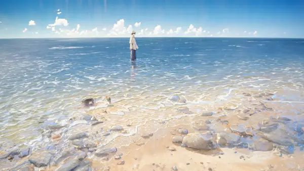 4k天空壁纸 - 云 - 水 - 沙「哲风壁纸」