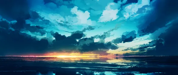 4k反射壁纸 - 云 - 天空 - 插图「哲风壁纸」 4k反射壁纸 - 云 - 天空 - 插图「哲风壁纸」