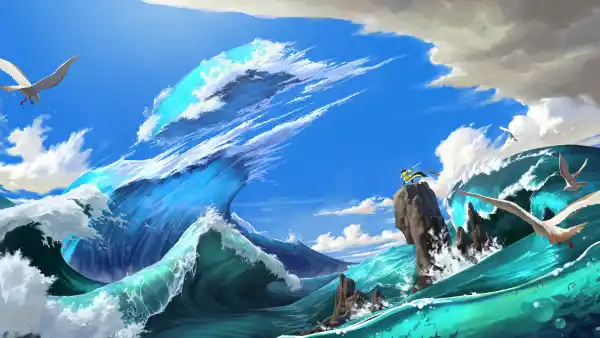 4k波浪壁纸 - 云 - 剑 - 海「哲风壁纸」 4k波浪壁纸 - 云 - 剑 - 海「哲风壁纸」