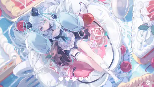 4k动漫女孩壁纸 - 日本动画片 - 电脑壁纸 - wallpaper「哲风壁纸」