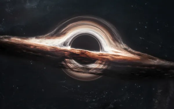 4k插图壁纸-艺术品与星系-事件视界热门的壁纸「哲风壁纸」