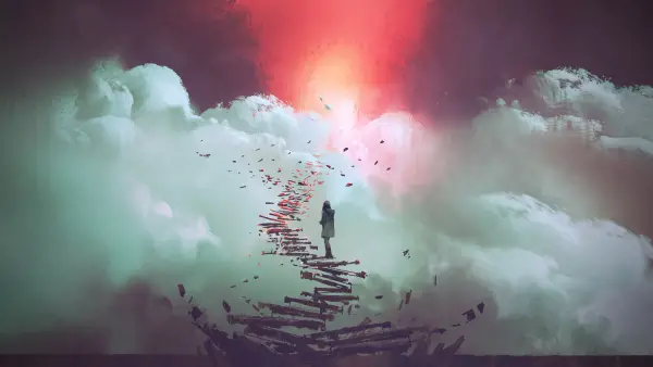 4k天空壁纸 - 云 - 景观 - 梯子「哲风壁纸」 4k天空壁纸 - 云 - 景观 - 梯子「哲风壁纸」