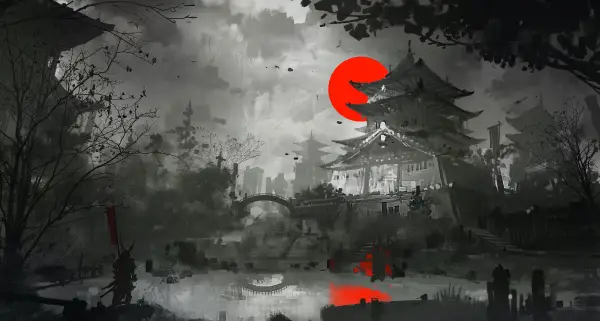 4k单色壁纸 - 云 - 树 - 水「哲风壁纸」