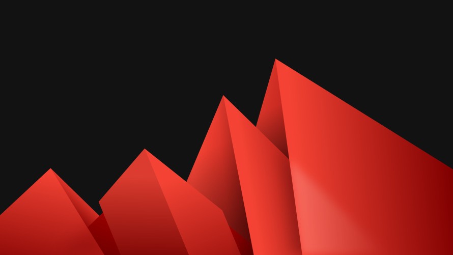 4k红色的壁纸 - 3D抽象 - 极简主义 - 灰色背景「哲风壁纸」 4k红色的壁纸 - 3D抽象 - 极简主义 - 灰色背景「哲风壁纸」