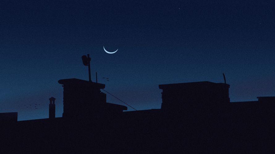 4k夜晚壁纸-平静的 - 建筑-数字艺术壁纸推荐「哲风壁纸」