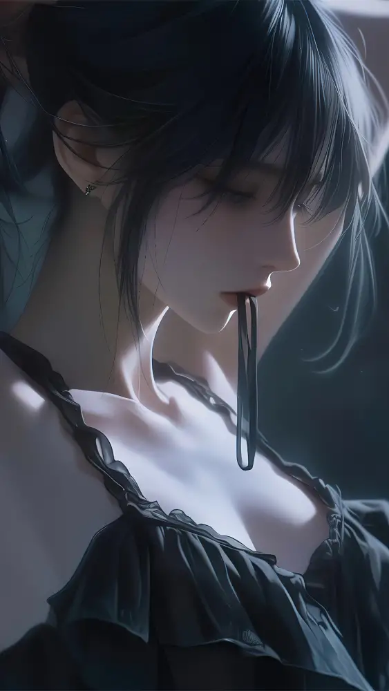《美女》手机壁纸-插画艺术壁纸-壁纸分享「哲风壁纸」