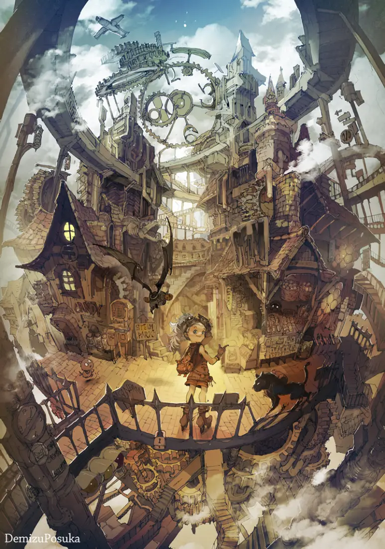 《幻想》手机壁纸-蒸汽朋克图片-热门的壁纸「哲风壁纸」