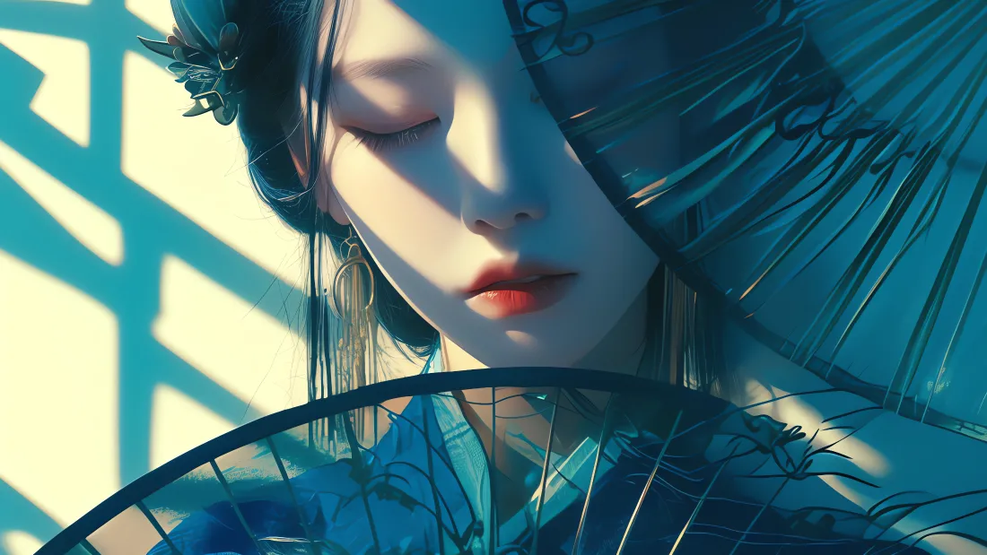 4k插画壁纸-纸嫁衣背景图片 - 美图合集「哲风壁纸」