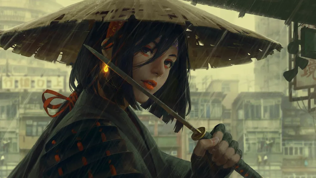 3k插画壁纸-余/出水芙蓉背景图片 - 精选壁纸「哲风壁纸」