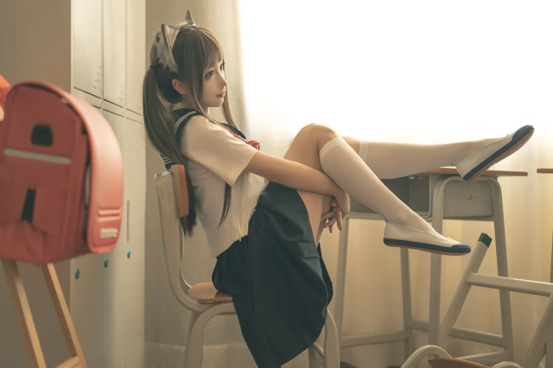 6k少女壁纸 - 猫娘背景图片「哲风壁纸」