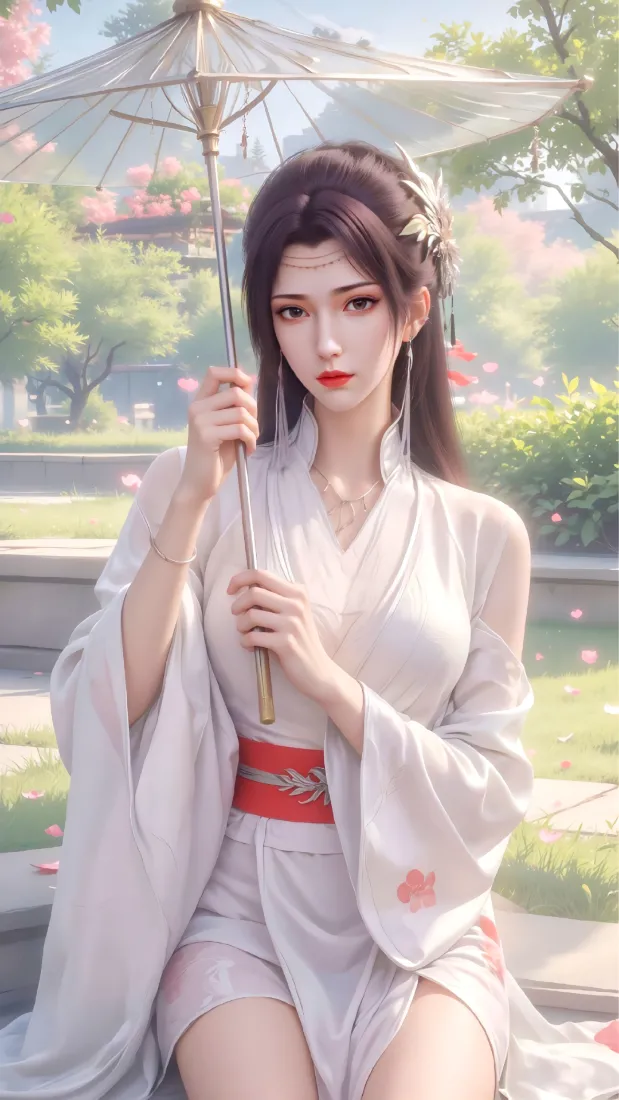 云韵古风持伞壁纸｜斗破苍穹背景图片 - 唯美「哲风壁纸」