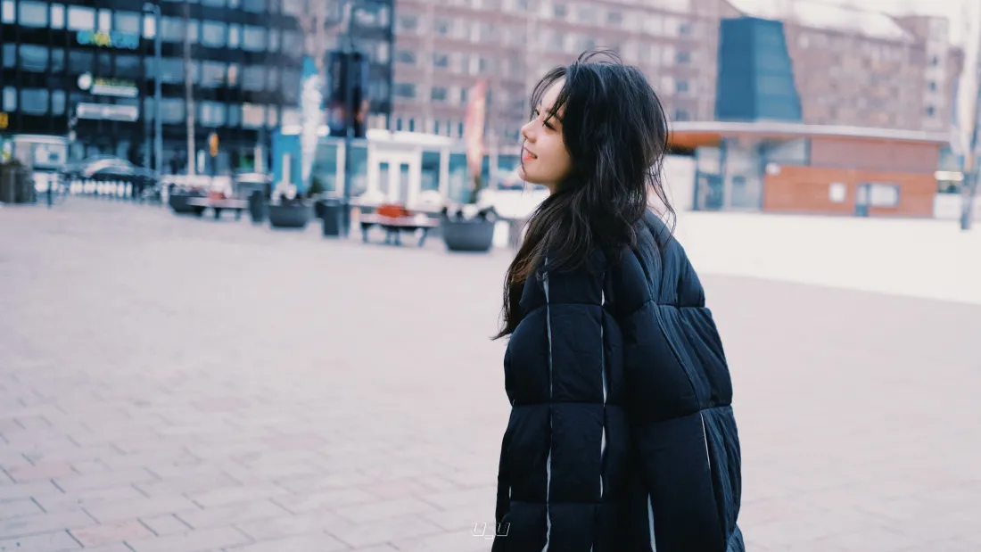 4k赵今麦壁纸｜美女户外背景图片 - 清新风「哲风壁纸」