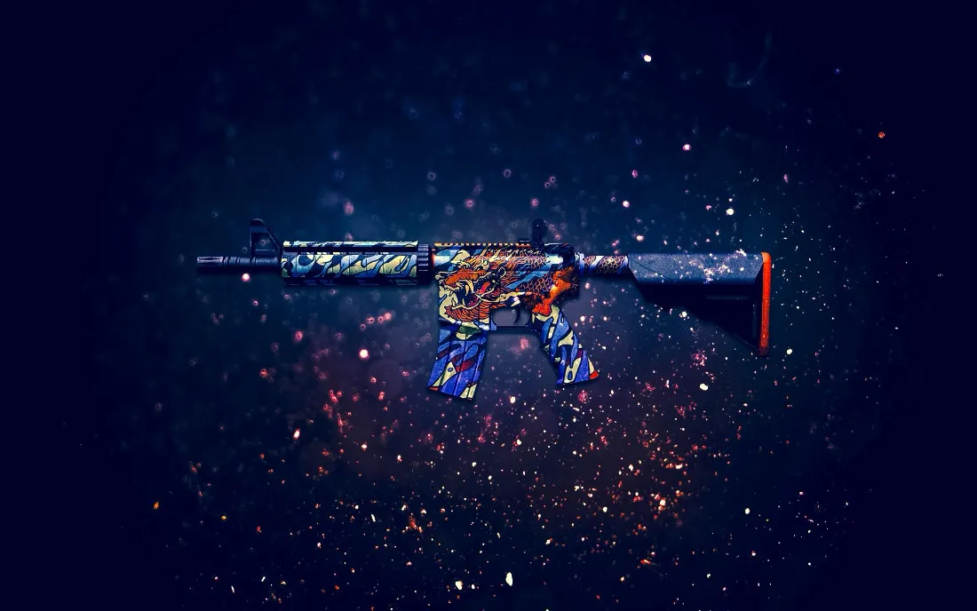 2kCS2 M4A4壁纸｜CSGO M4A4背景图片 - 炫酷「哲风壁纸」