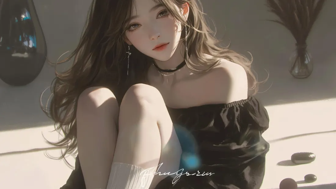 2k美女小姐姐壁纸｜个性时尚背景图片 - 潮流风「哲风壁纸」