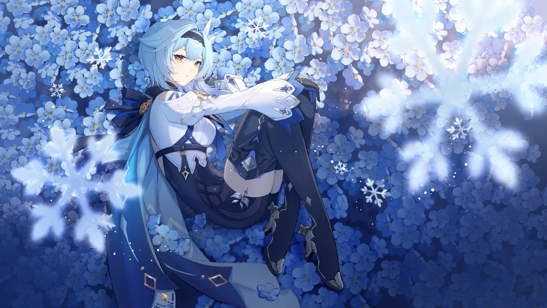 4k少女动漫壁纸｜梦幻背景图片 - 唯美雪景「哲风壁纸」