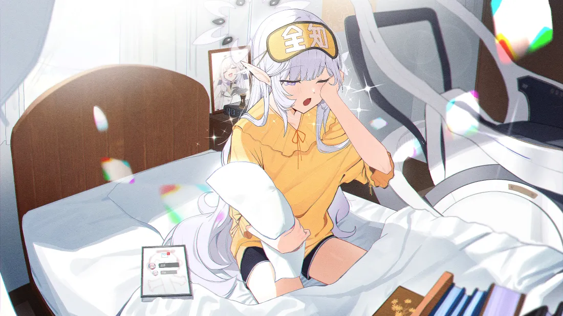 4k少女动漫壁纸｜可爱少女卧室背景图片 - 精美「哲风壁纸」