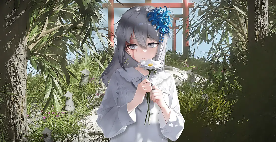 4k动漫少女壁纸｜二次元美少女背景图片 - 清新风「哲风壁纸」