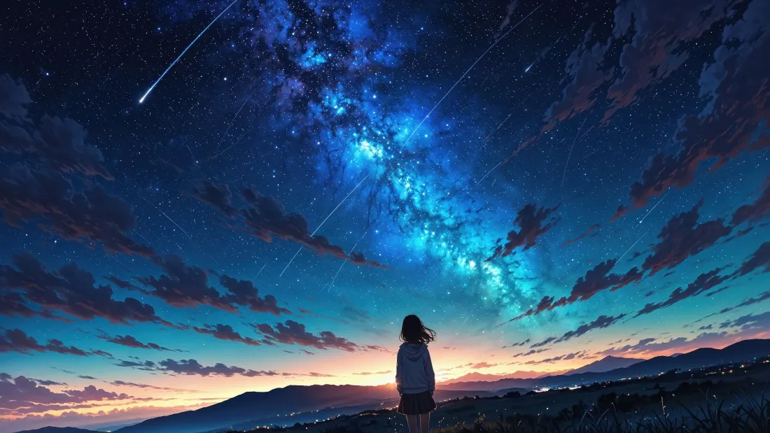 4k星空壁纸｜二次元背景图片 - 守望银河「哲风壁纸」