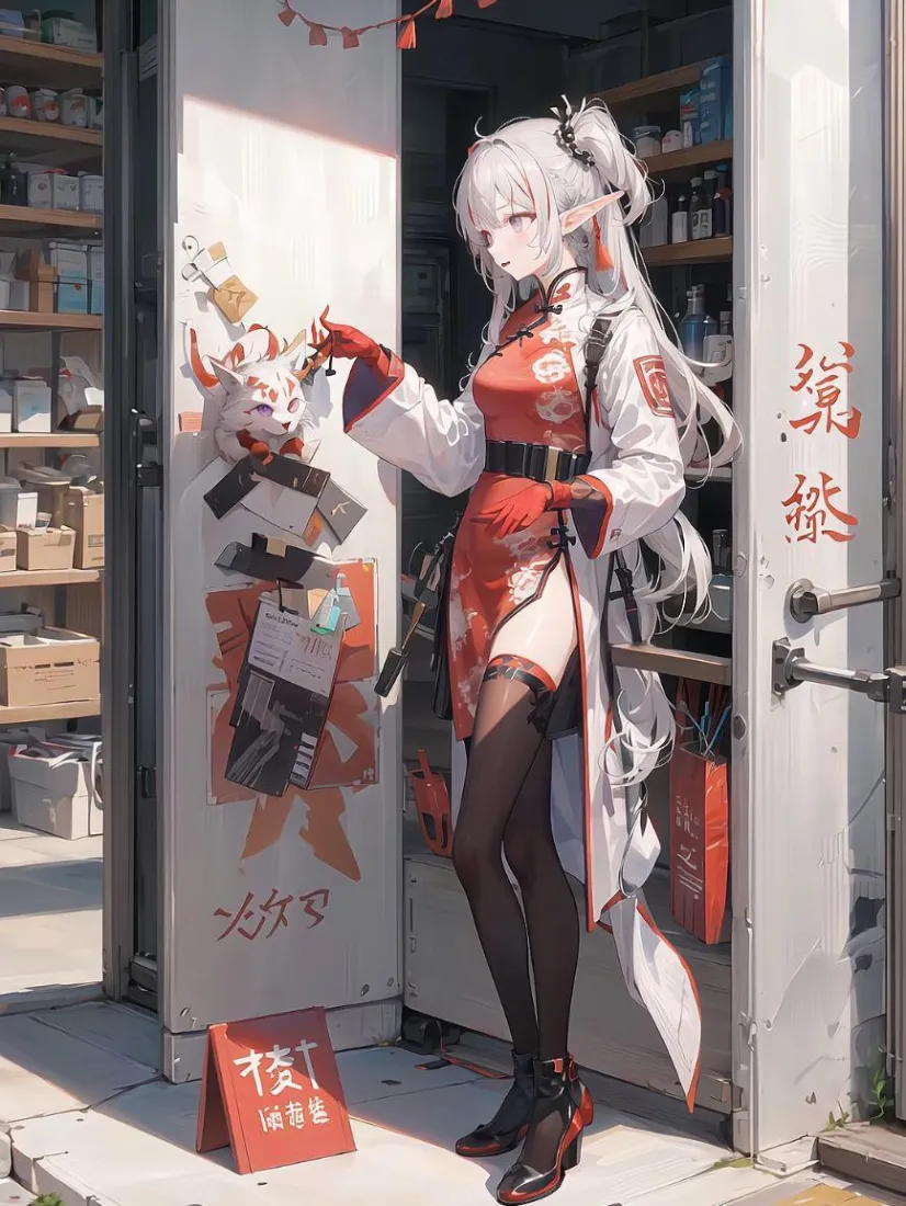 国风少女手机壁纸｜日式街景背景图片 - 动漫「哲风壁纸」