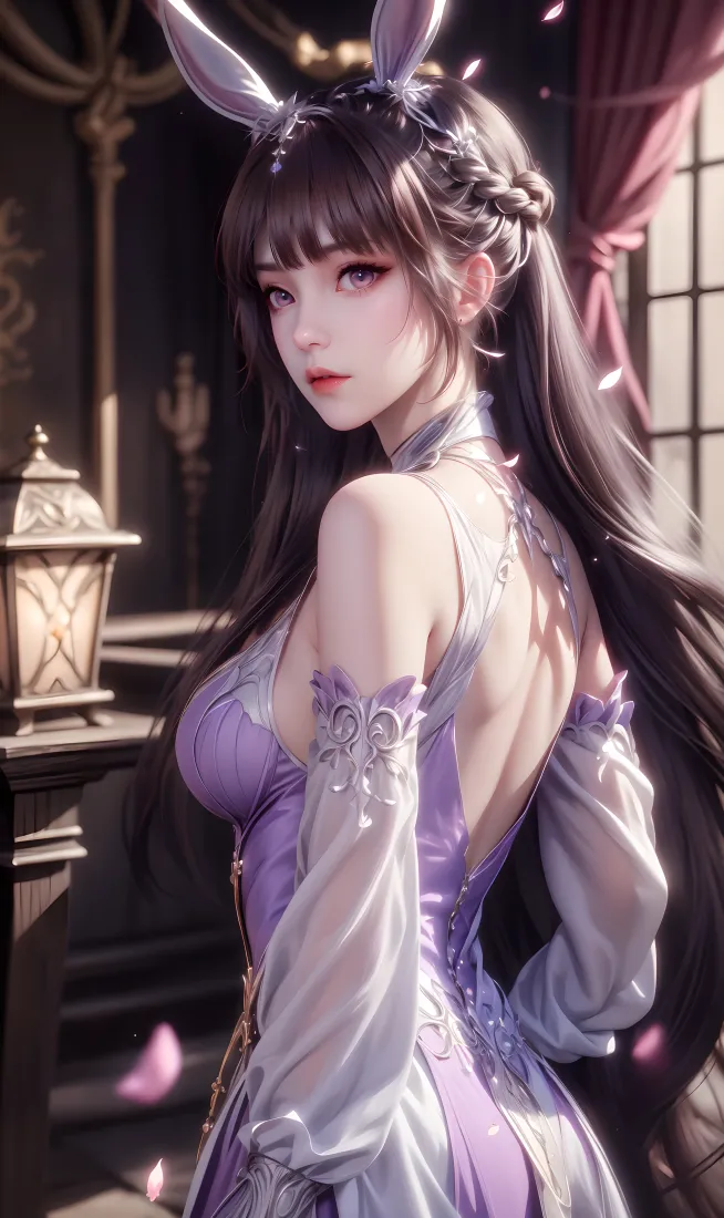 小舞手机壁纸｜斗罗大陆背景图片 - 绝美兔耳少女「哲风壁纸」