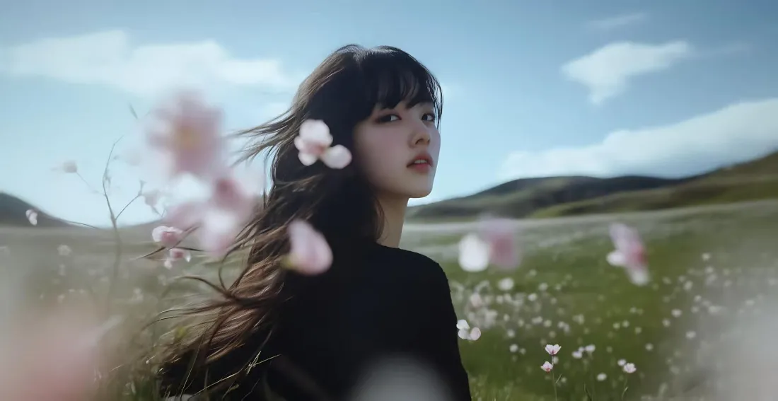 2k少女壁纸｜春日花瓣背景图片 - 清新氛围「哲风壁纸」
