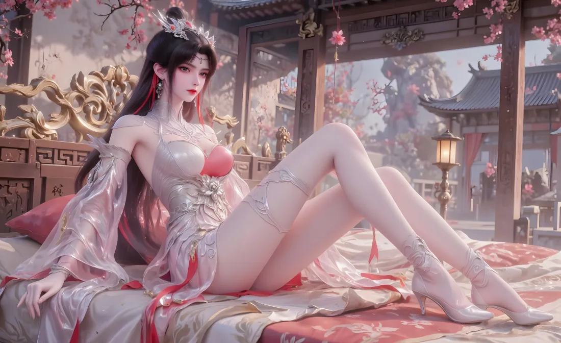 4k仙逆壁纸｜樱花古风背景图片 - 古装美女「哲风壁纸」